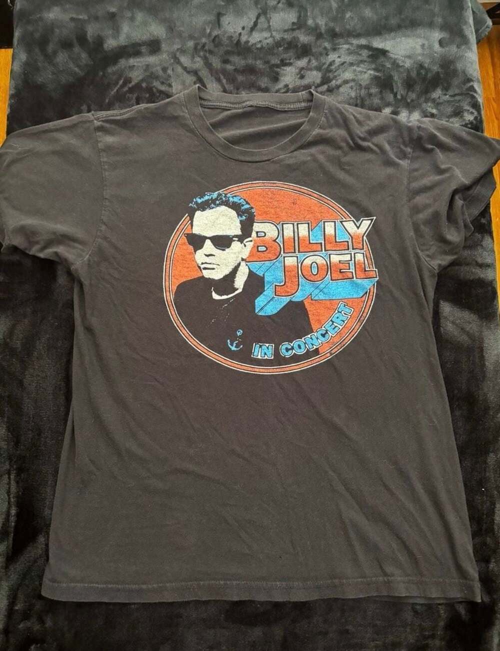 BILLY JOEL Band Shirt Ladies (Large) Live In Concert